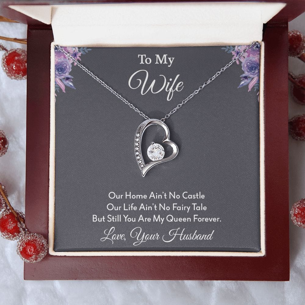 My Wife | You are my queen - Forever Love Necklace - JENACDirect