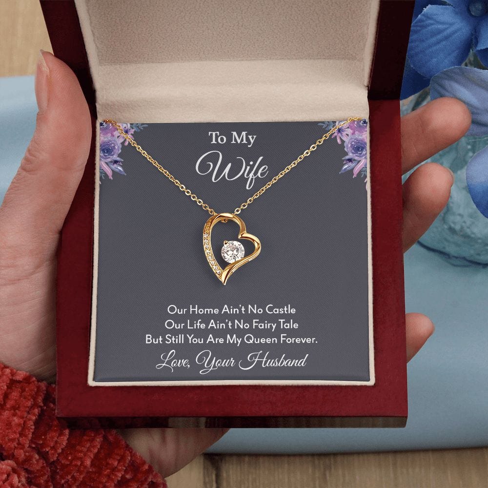 My Wife | You are my queen - Forever Love Necklace - JENACDirect