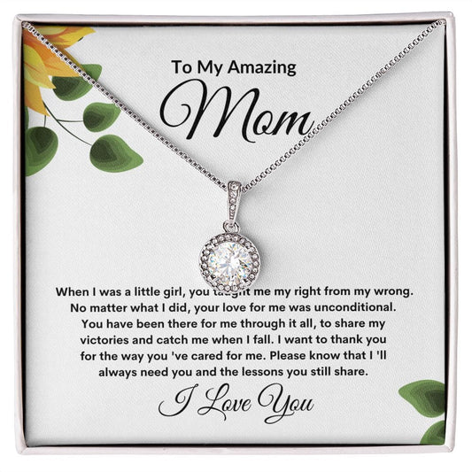 To My Amazing Mom - Eternal Hope Necklace - JENACDirect