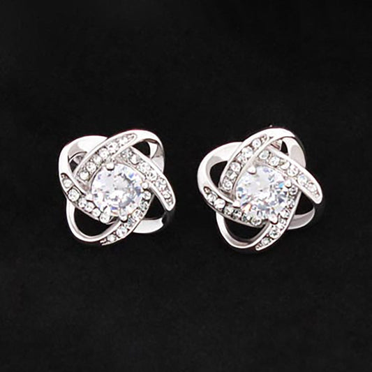 Love Knot Stud Earrings - JENACDirect