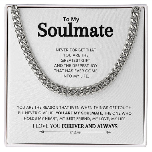 Soulmate Cuban Link Chain - JENACDirect