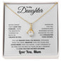 To My Daughter from Mum - Alluring Beauty Necklace - JENACDirect