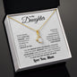 To My Daughter from Mum - Alluring Beauty Necklace - JENACDirect