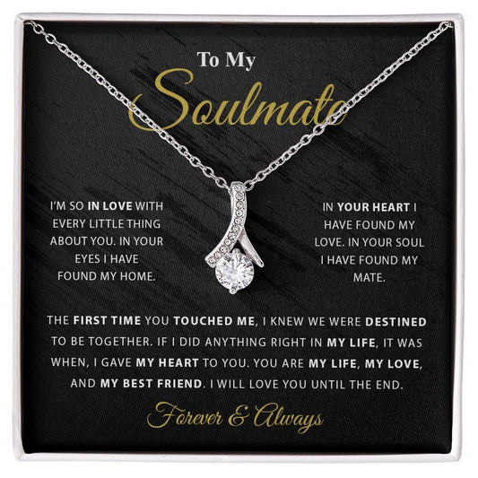 My Soulmate | You complete me - Alluring Beauty Necklace - JENACDirect