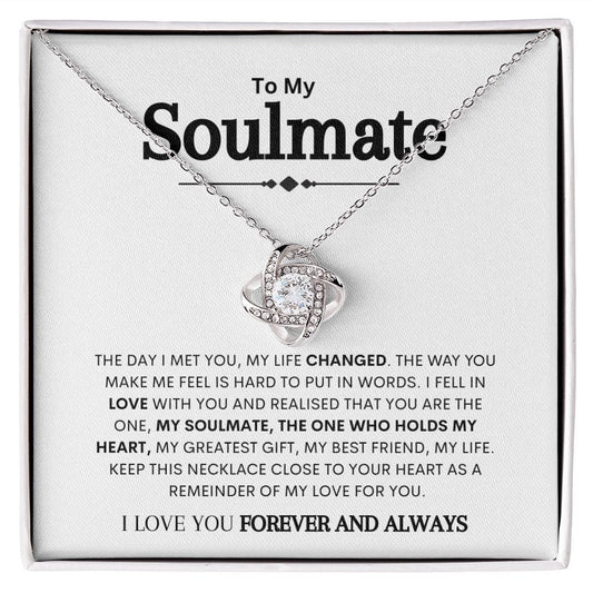 My Soulmate Love Knot Necklace - JENACDirect