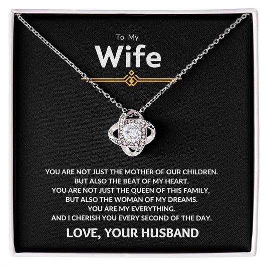 Woman of My Dream Love Knot Necklace - JENACDirect