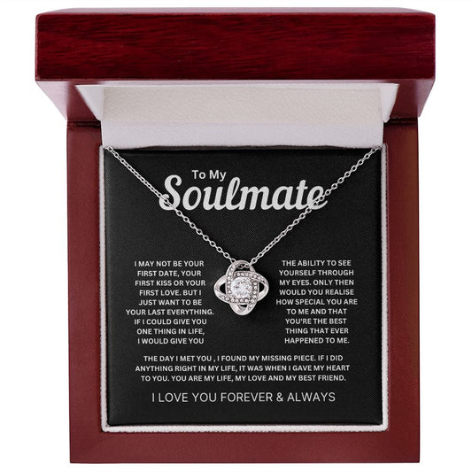 My Soulmate - My Missing Piece - Love Knot Necklace - JENACDirect