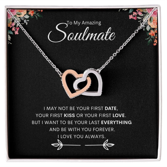 Amazing Soulmate Interlocking Hearts Necklace - JENACDirect