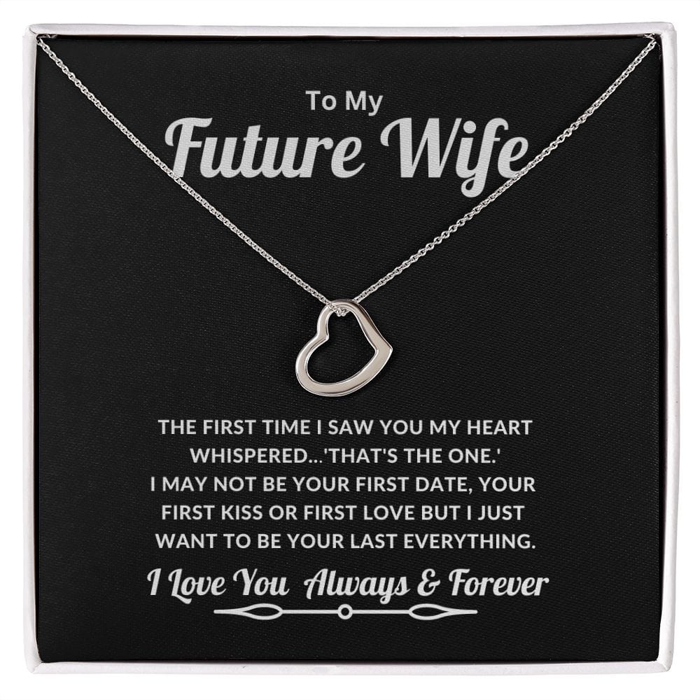 Future Wife Delicate Heart Neckalce - JENACDirect