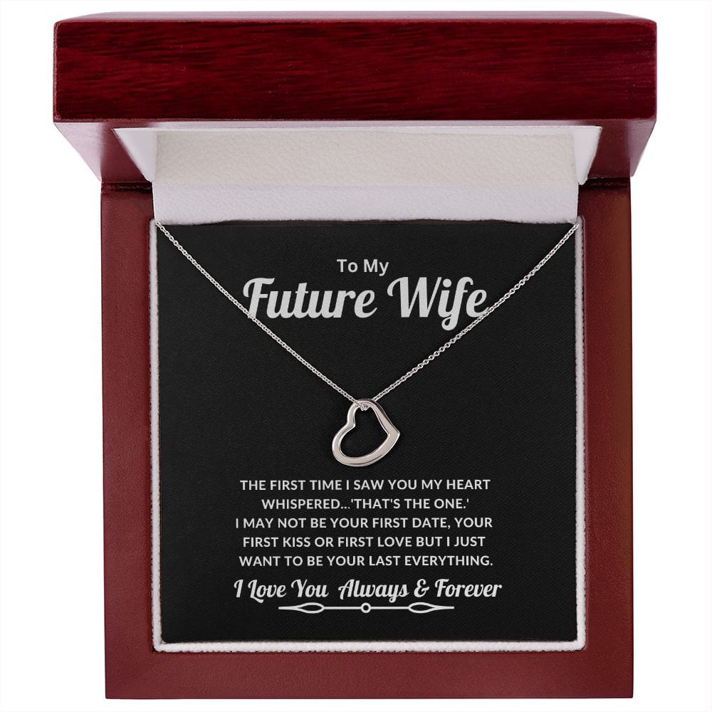 Future Wife Delicate Heart Neckalce - JENACDirect