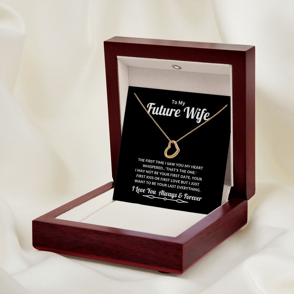 Future Wife Delicate Heart Neckalce - JENACDirect