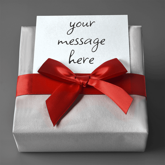 Gift Wrap with Personalized Message - JENACDirect