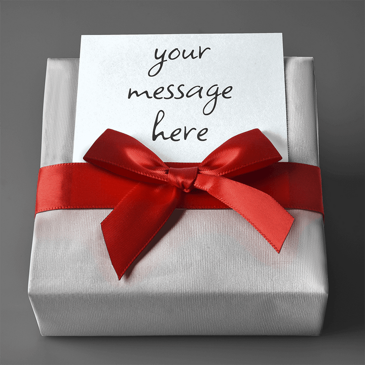 Gift Wrap with Personalized Message - JENACDirect