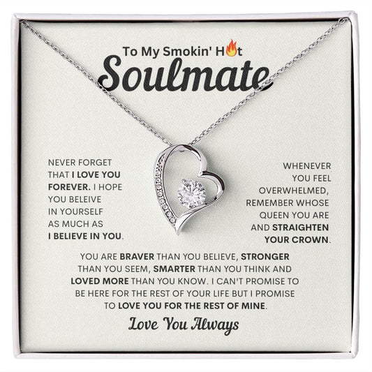 Smokin' Hot Soulmate Forever Love Necklace - JENACDirect