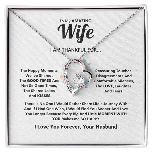 My Amazing Wife Forever Love Necklace - JENACDirect