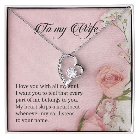 My Wife - I Belong To You Forever Love Necklace - JENACDirect