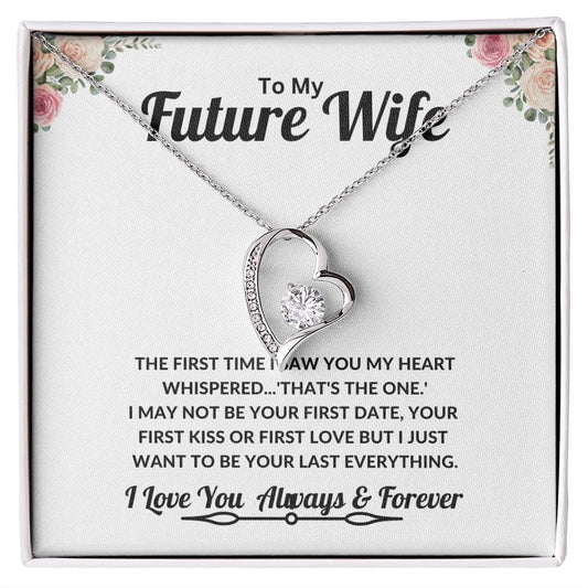 Future Wife - You Are The One - Forever Love Necklace - JENACDirect