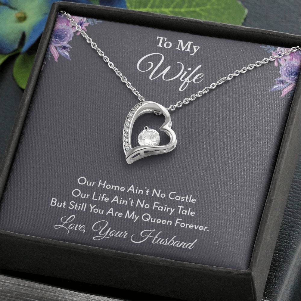 My Wife | You are my queen - Forever Love Necklace - JENACDirect