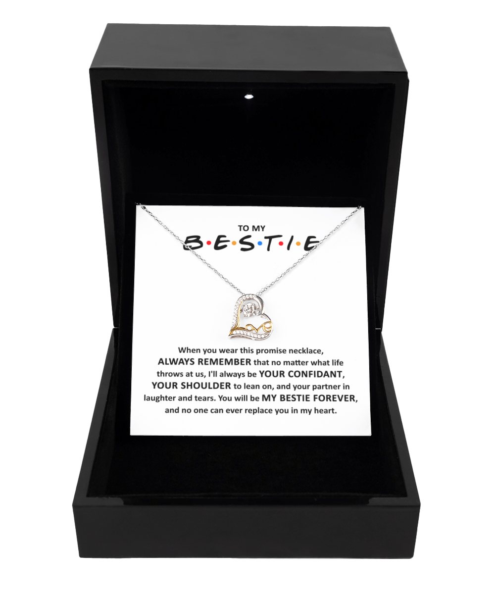 To My Bestie | Promise Love Dancing Necklace