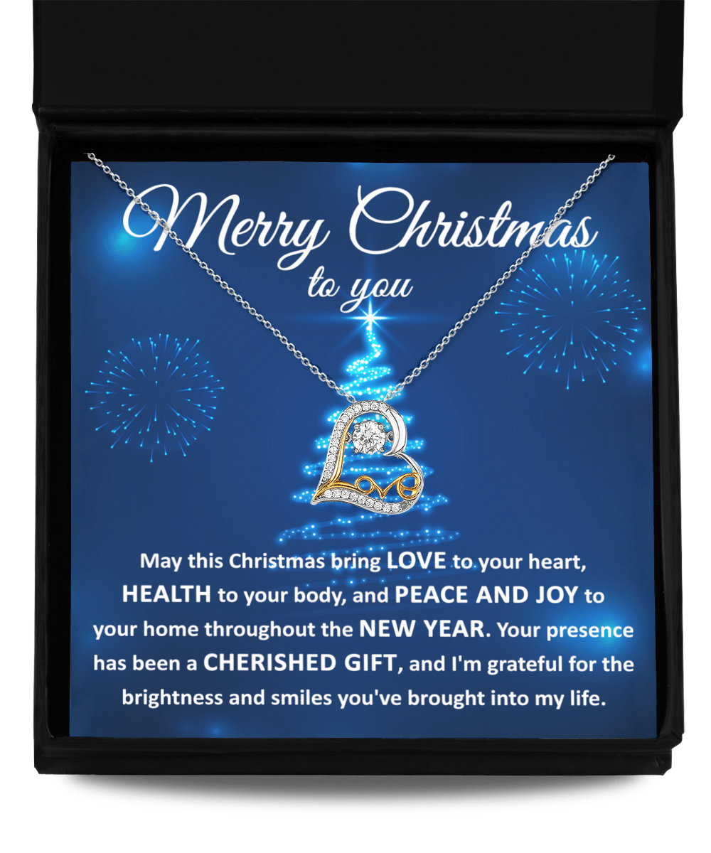 Merry Christmas To You | Love Dancing Necklace