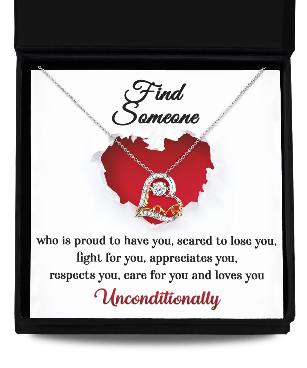 Find Someone | Love Dancing Necklace