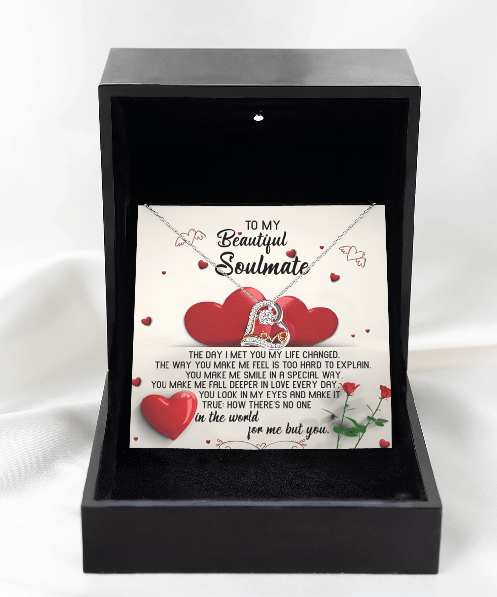 To My Beautiful Soulmate | A Special Way | Love Dancing Necklace