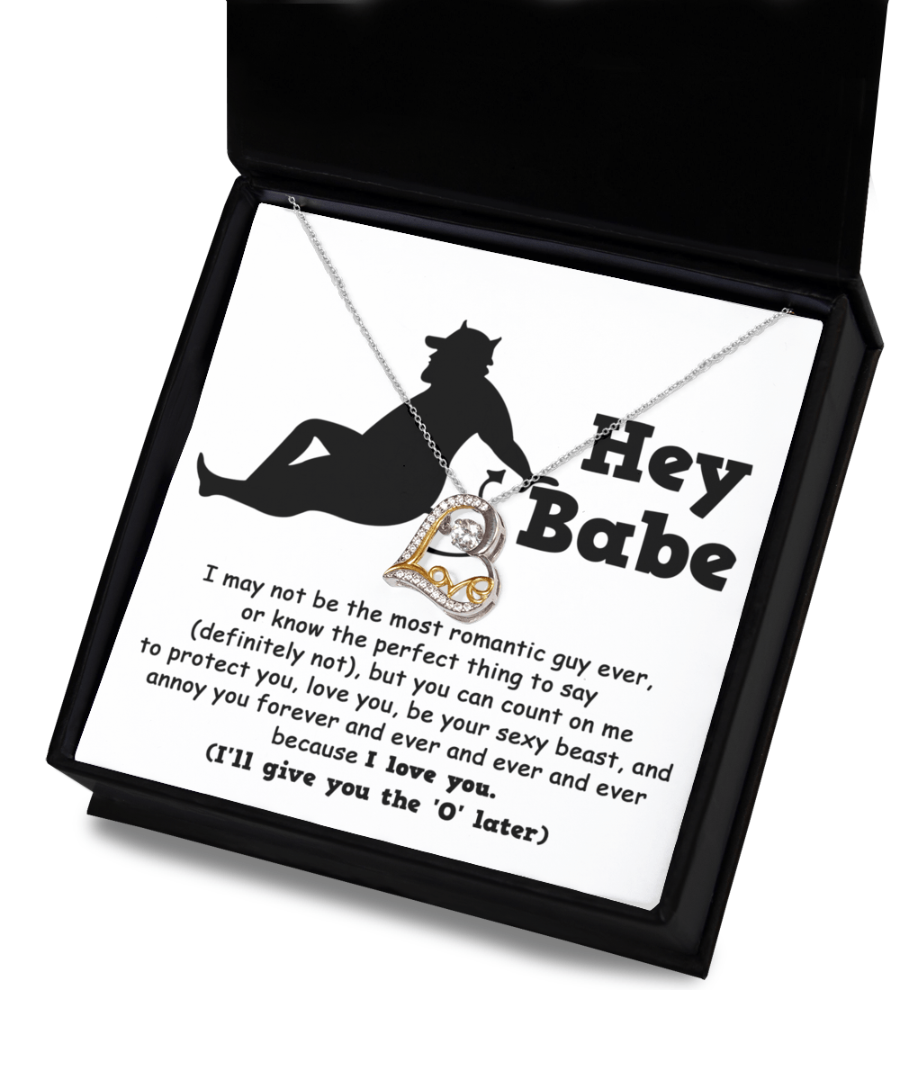 To My Soulmate | Annoy You Forever | Love Dancing Necklace