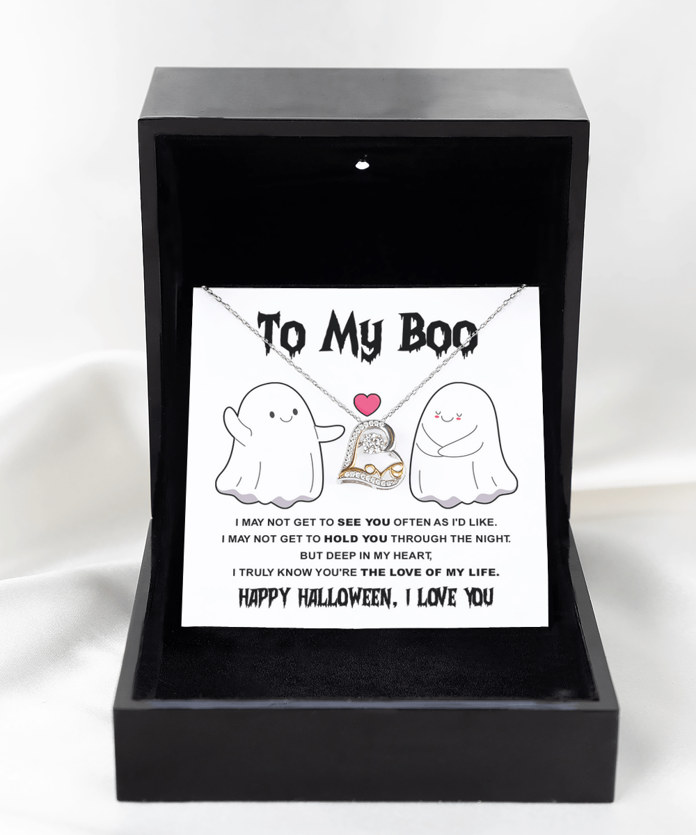 To My Boo Love Dancing Necklace - JENACDirect