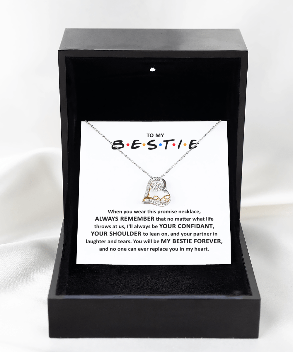 To My Bestie | Promise Love Dancing Necklace