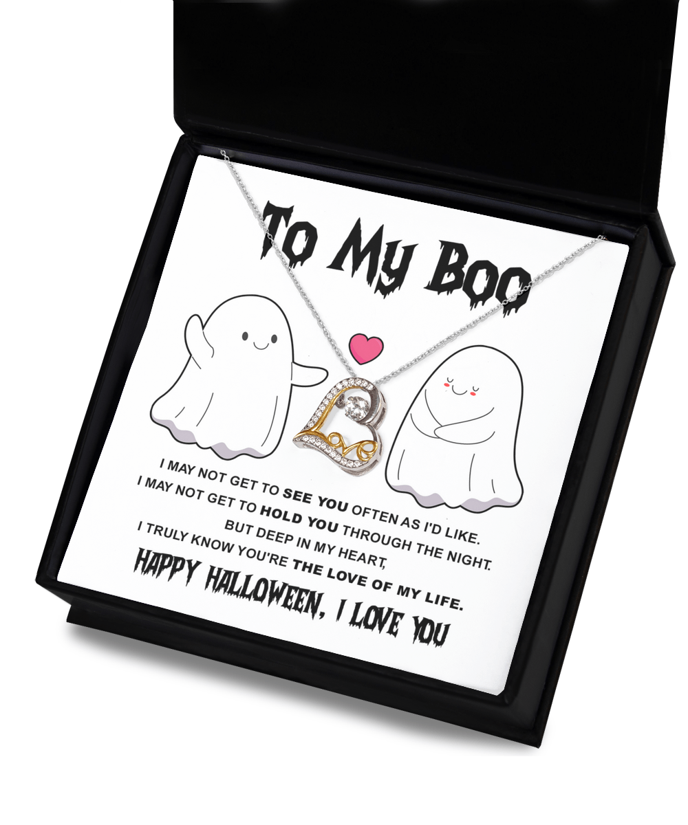 To My Boo Love Dancing Necklace - JENACDirect