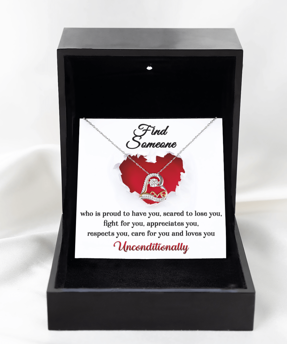 Find Someone | Love Dancing Necklace