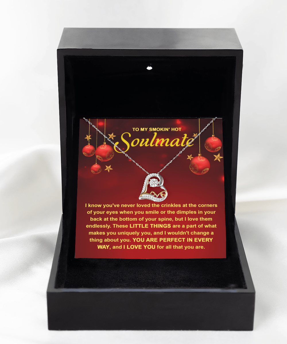 To My Smokin' Hot Soulmate | Little Things | Love Dancing Necklace