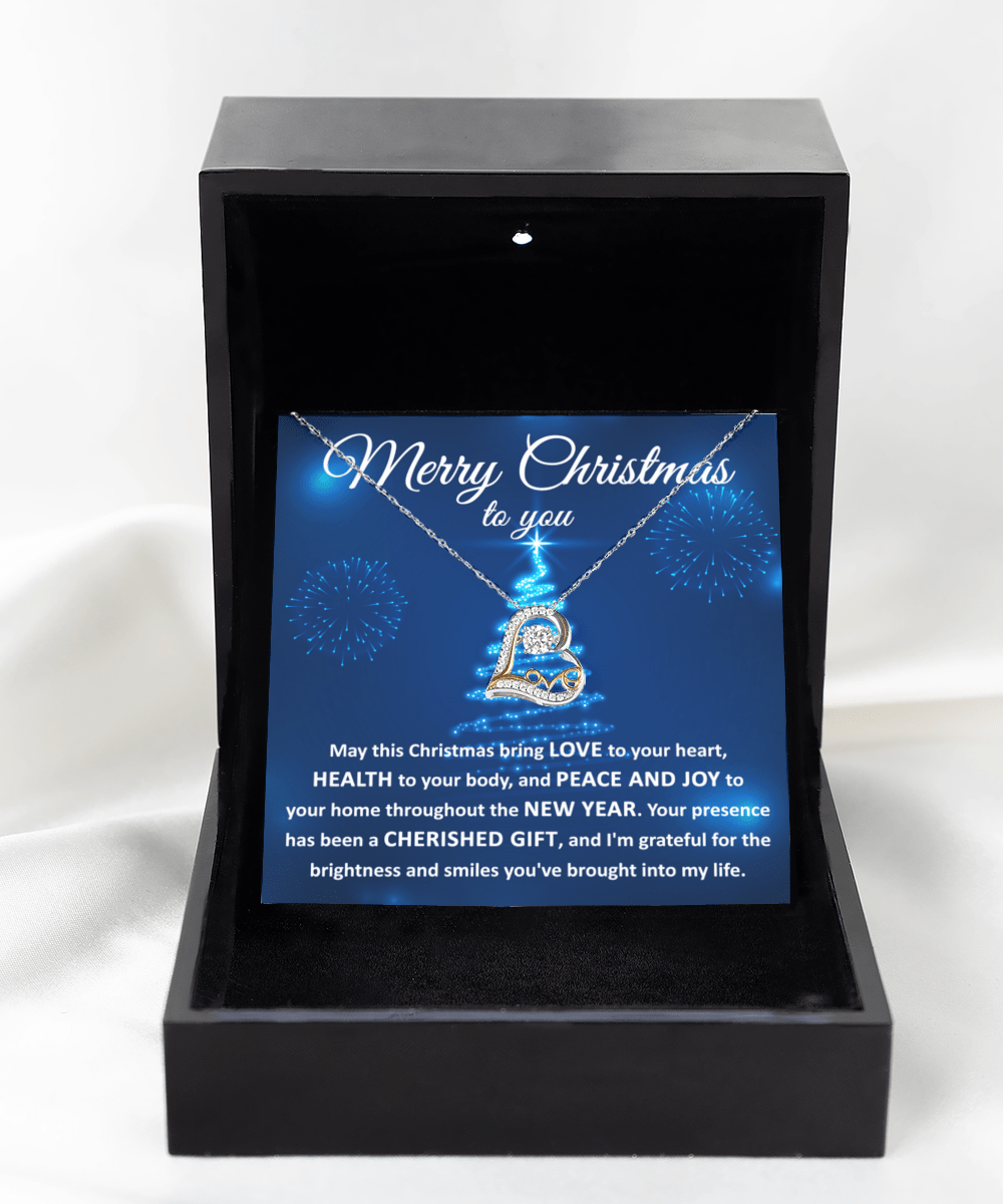 Merry Christmas To You | Love Dancing Necklace