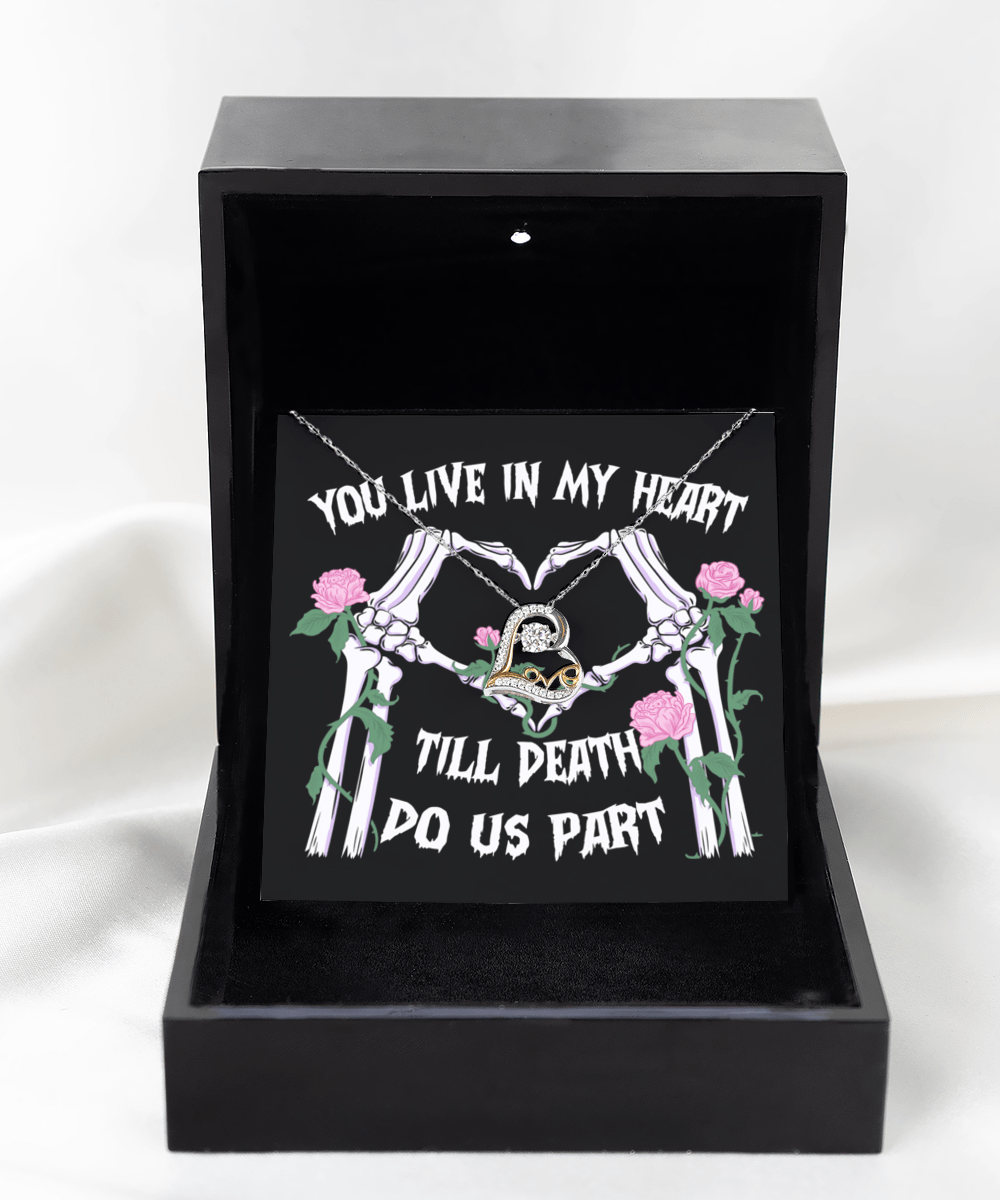 You Live In My Heart | Love Dancing Necklace - JENACDirect