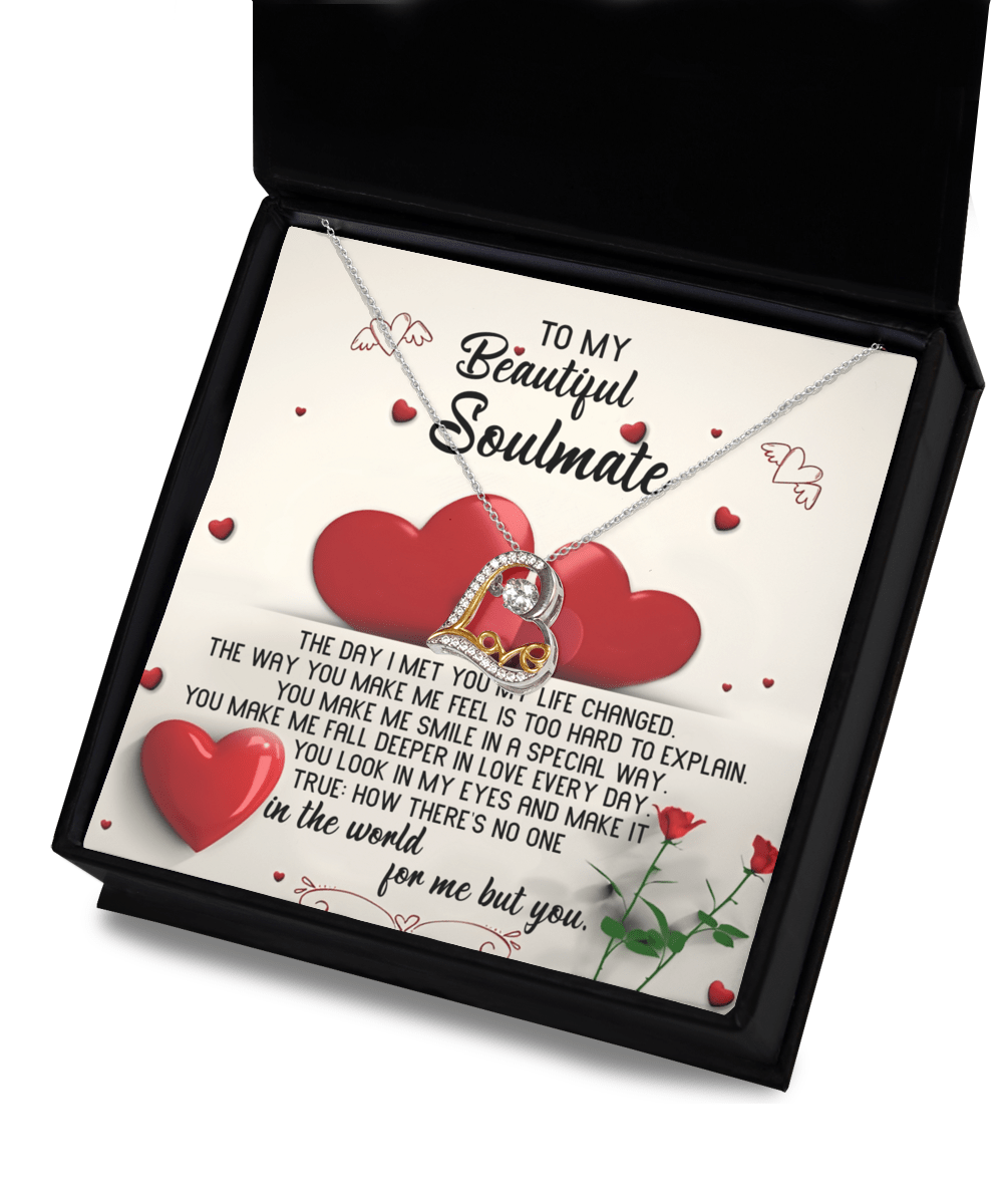 To My Beautiful Soulmate | A Special Way | Love Dancing Necklace