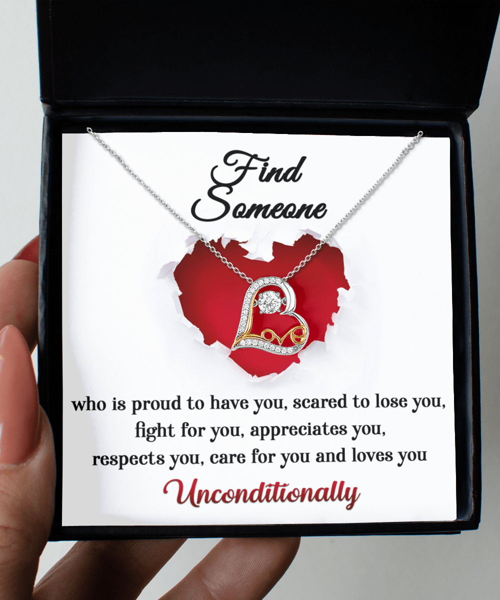 Find Someone | Love Dancing Necklace