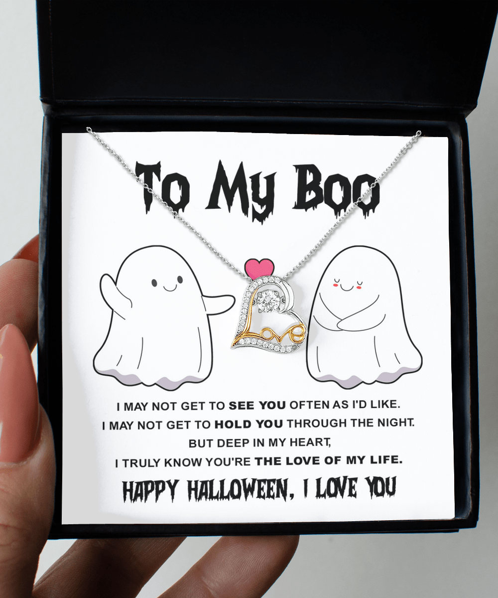 To My Boo Love Dancing Necklace - JENACDirect