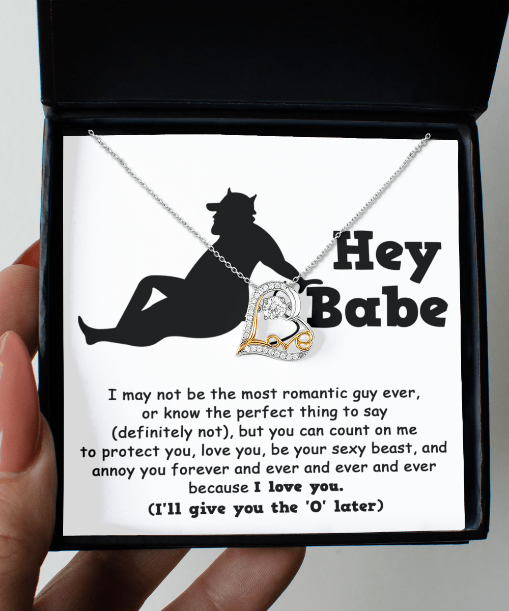 To My Soulmate | Annoy You Forever | Love Dancing Necklace