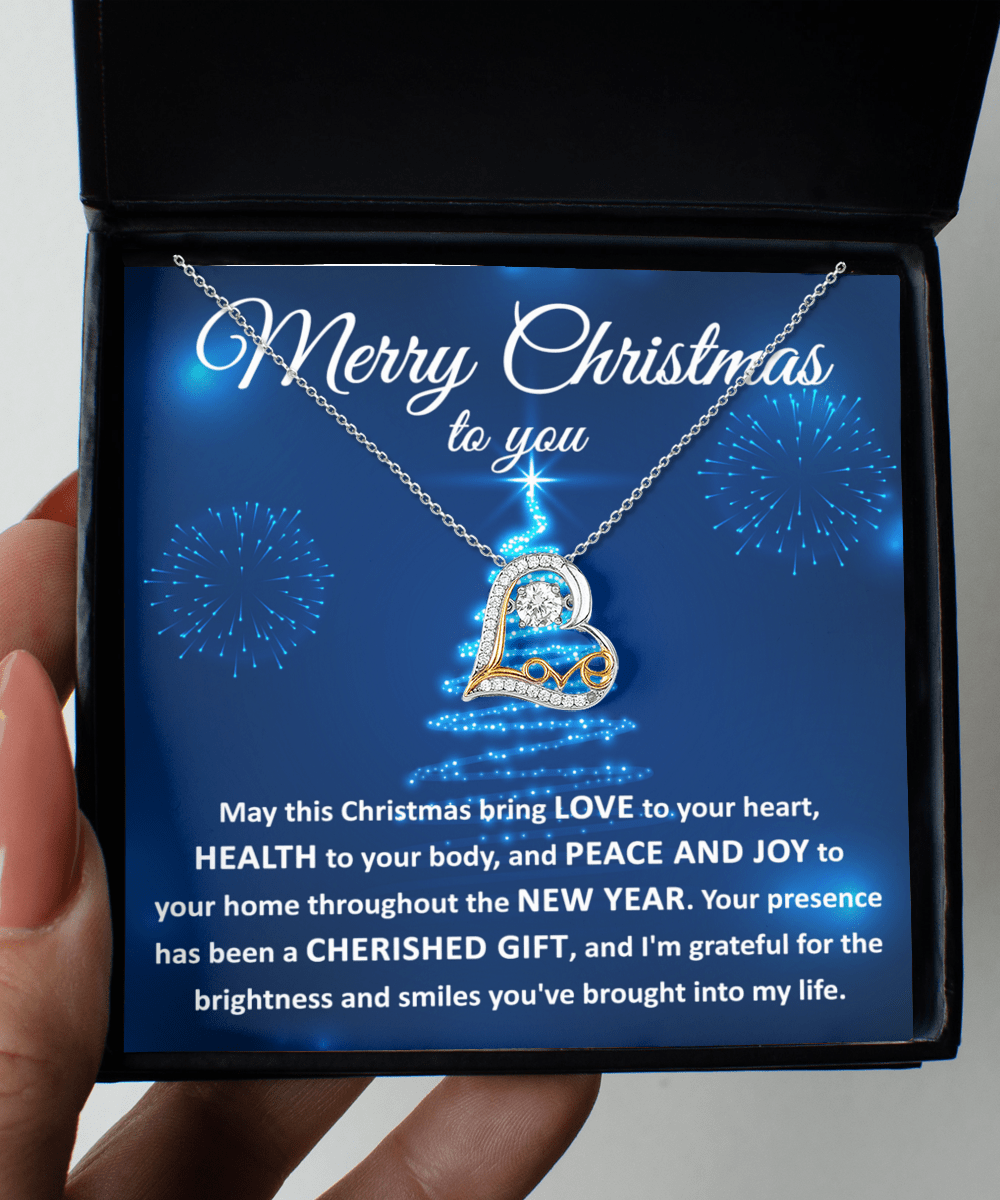 Merry Christmas To You | Love Dancing Necklace